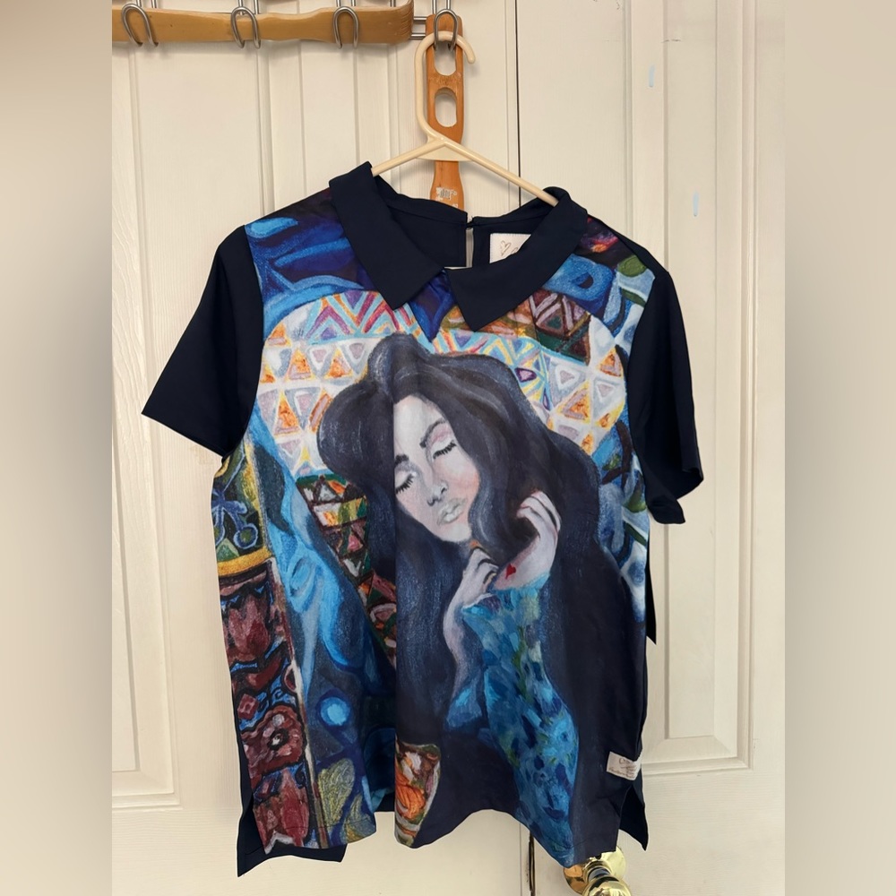 Printed blouse